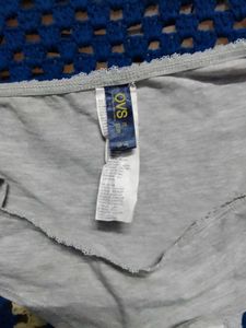 Comfortable Grey Cotton Briefs
