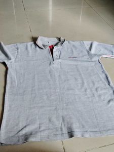 Men's Grey Polo T-Shirt