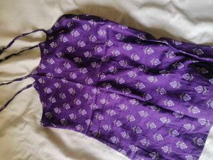 Purple short kurti