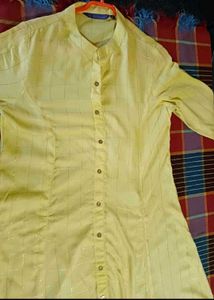 kurta with black jacket