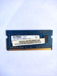 Elpida 1GB PC3-10600S RAM