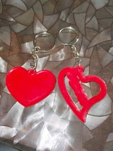 Couple And Friend Keychain (Set Of 2)