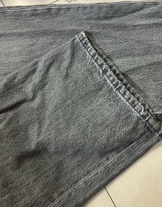 Grey Wide Leg Jeans