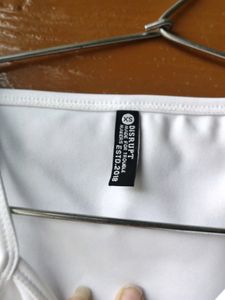Distrupt White Crop Top