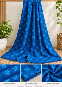Beautiful Floral Print Dupatta