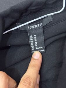 FOREVER21 Black Shirt