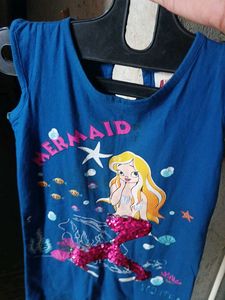 Cute Mermaid T-Shirt for Girls
