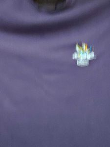 Men's Purple Graphic T-Shirt