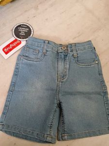 Babyhug Denim Shorts