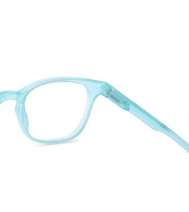 Blue Tinted Eyeglasses with Case