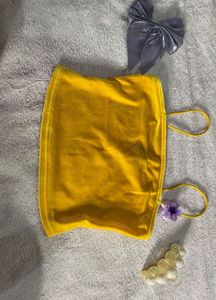 SHEIN Velvet Crop Top size s,m