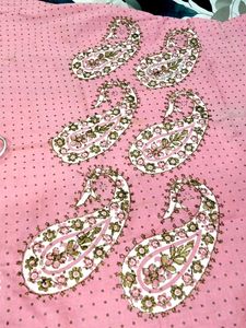 Pink Kurta with Paisley Print