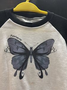 Cute Butterfly Graphic Tee