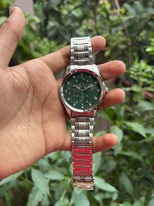 Titan Green Dial Men's Watch