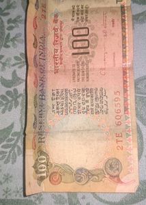 100 Rupee Note