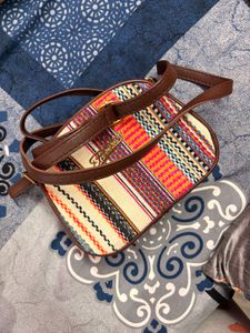 Boho Woven Crossbody Bag