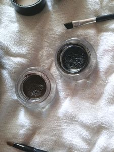 Music Flower Long Wear Gel Eyeliner(black&amp;brown)