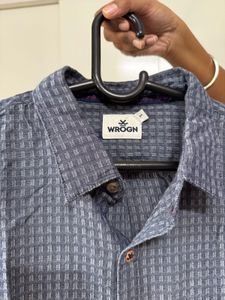 Classic Blue Checked Men's Shirt