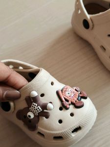 Cute Clog Sandals with Charms