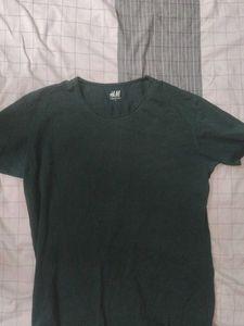 Dark Green H&amp;M T-Shirt