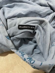 Grey Graphic Print Hoodie