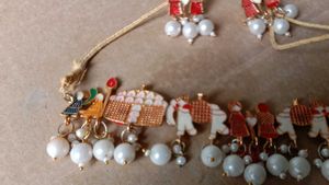 Charming Pearl Necklace &amp; Earring Set