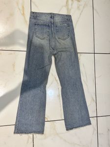 Blue Flare Jeans