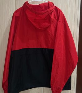 Champion Red &amp; Black Pullover Jacket