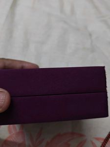 Elegant velvet earrings pendant Jewellery Box