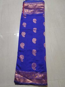 💙Litchi Silk Saree