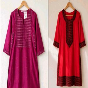 Elegant Ethnic Kurtas - Set of 2