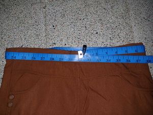 Stylish Brown Slim Fit Pants
