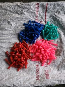 Assorted Plastic Dowels for Crafts