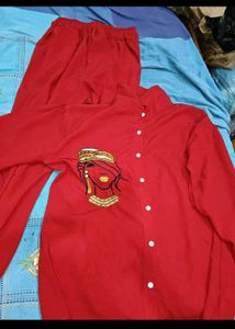 Red Kurta and tunics winter se