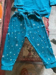 Zero Winter Wear For Baby Boy Green N 2 Trousers