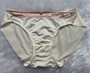 Olivia Pink Lace Trim Briefs