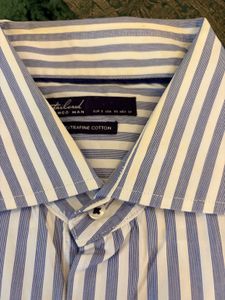 Men's Striped ExtraFine Cotton Shirt