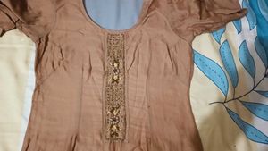 Embroidered Kurta Set with Dupatta