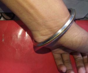 Silver Metal Bangle