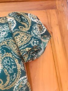 Paisley Print Midi Dress