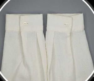 Elegant White Scalloped Shirt