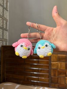 Cute Penguin Keychains (Set of 2)