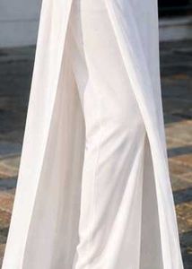 Elegant White Palazzo Pants