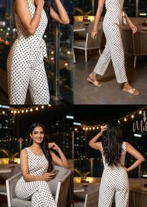 Chic Polka Dot Jumpsuit