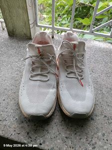 Stylish White Ducati Sneakers
