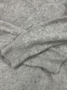 Cozy Gray Knit Sweater