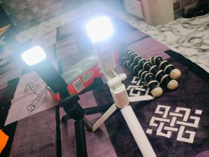 4 In 1 Selfie Stick  With Remote Control