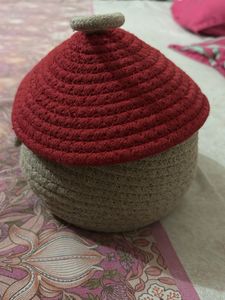 multipurpose jute storage Cute Rope Animal Figurin