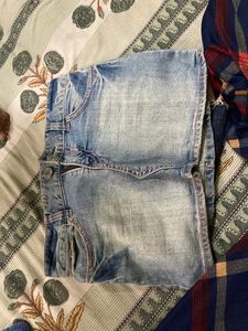 Mini Denim Skirt