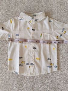 Adorable Fish Print Shirt for Kids